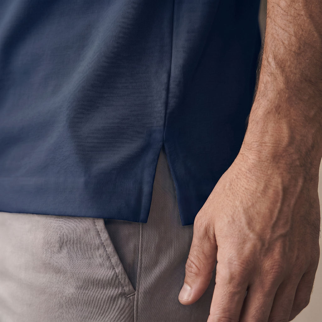 Camiseta 25D657-1 Azul Oscuro Para Hombre