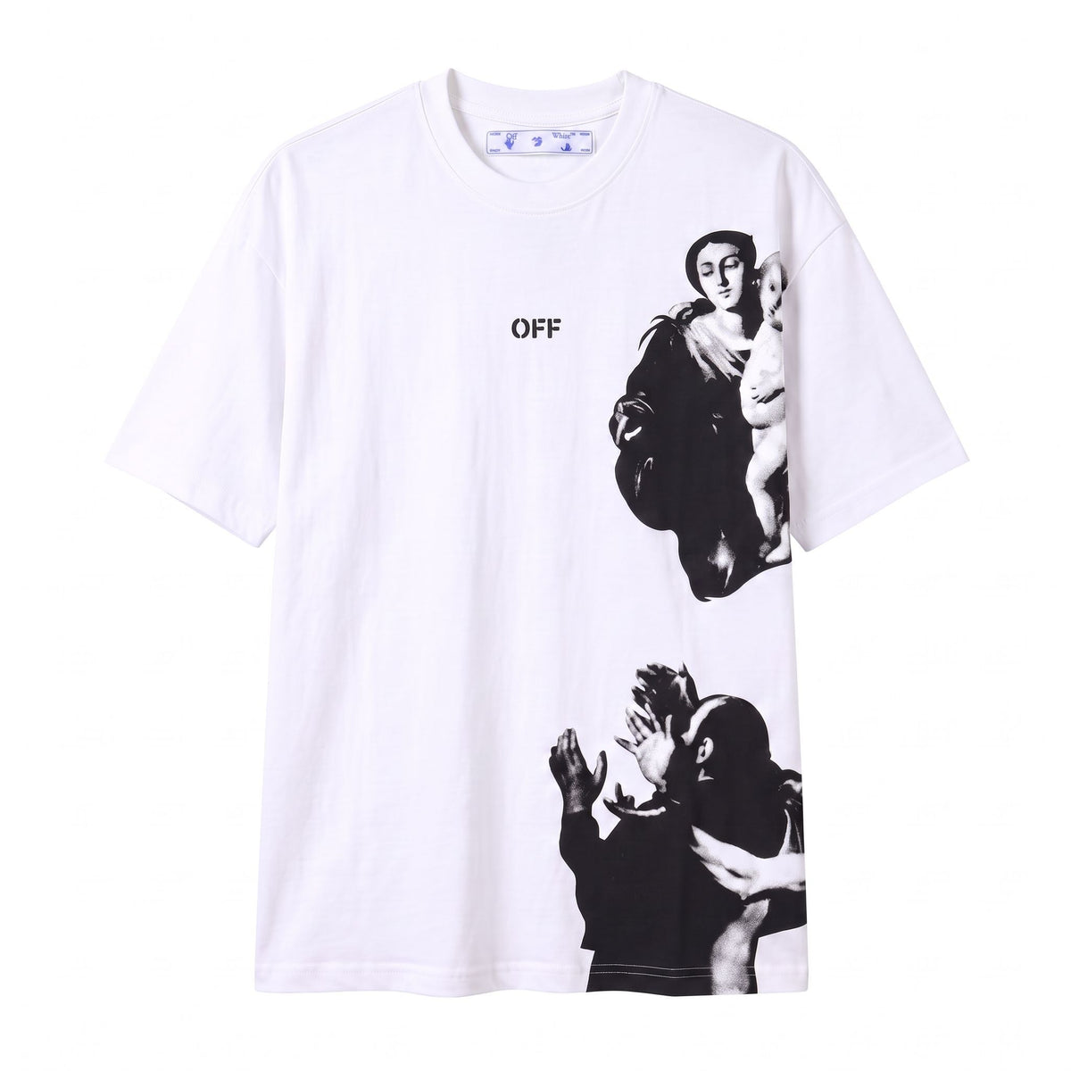 Camiseta 788475 Oversize Blanco para hombre