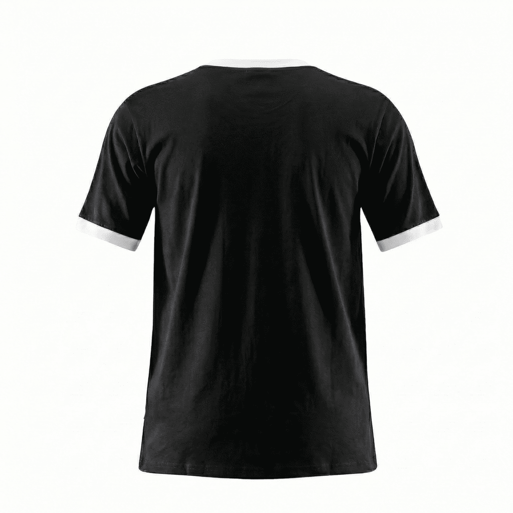 Camiseta 166076 Básica Negra Para Hombre