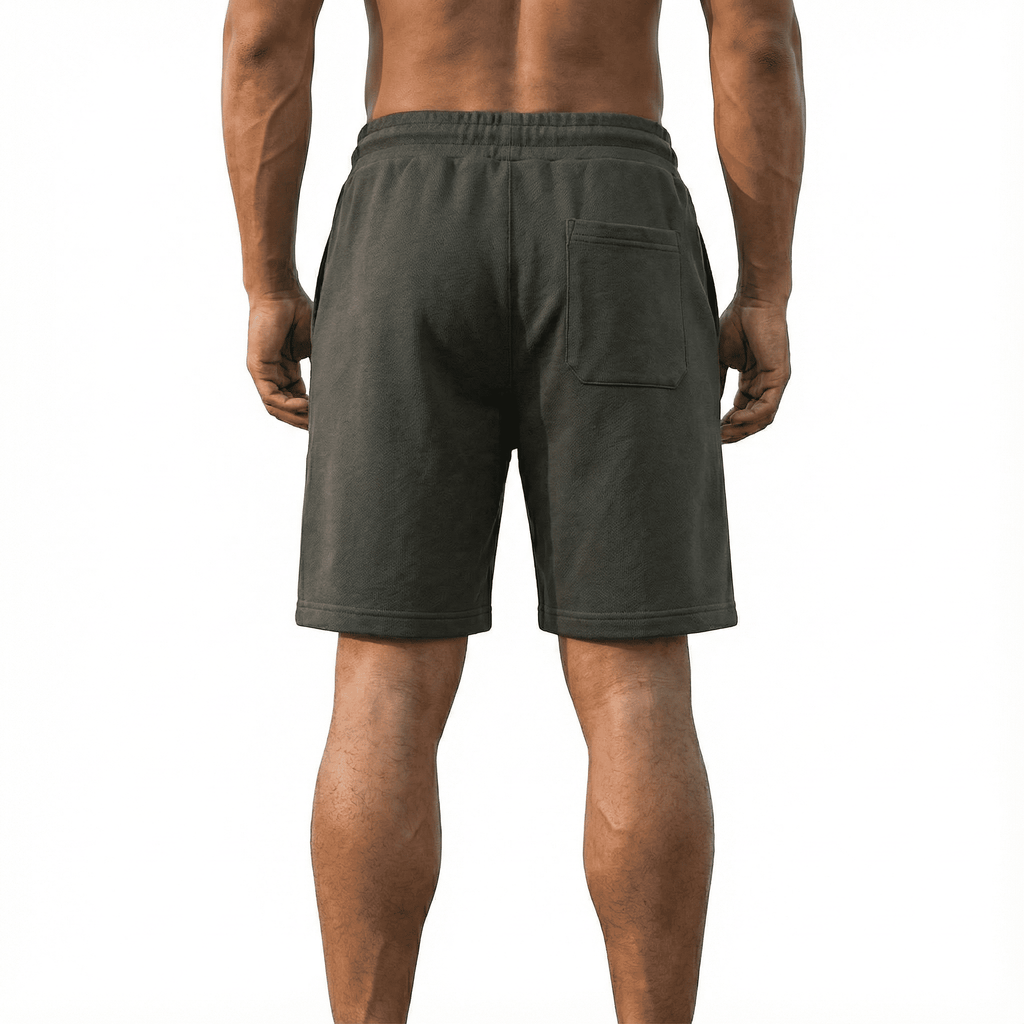 Bermuda 1818008 Negra De Algodón Para Hombre