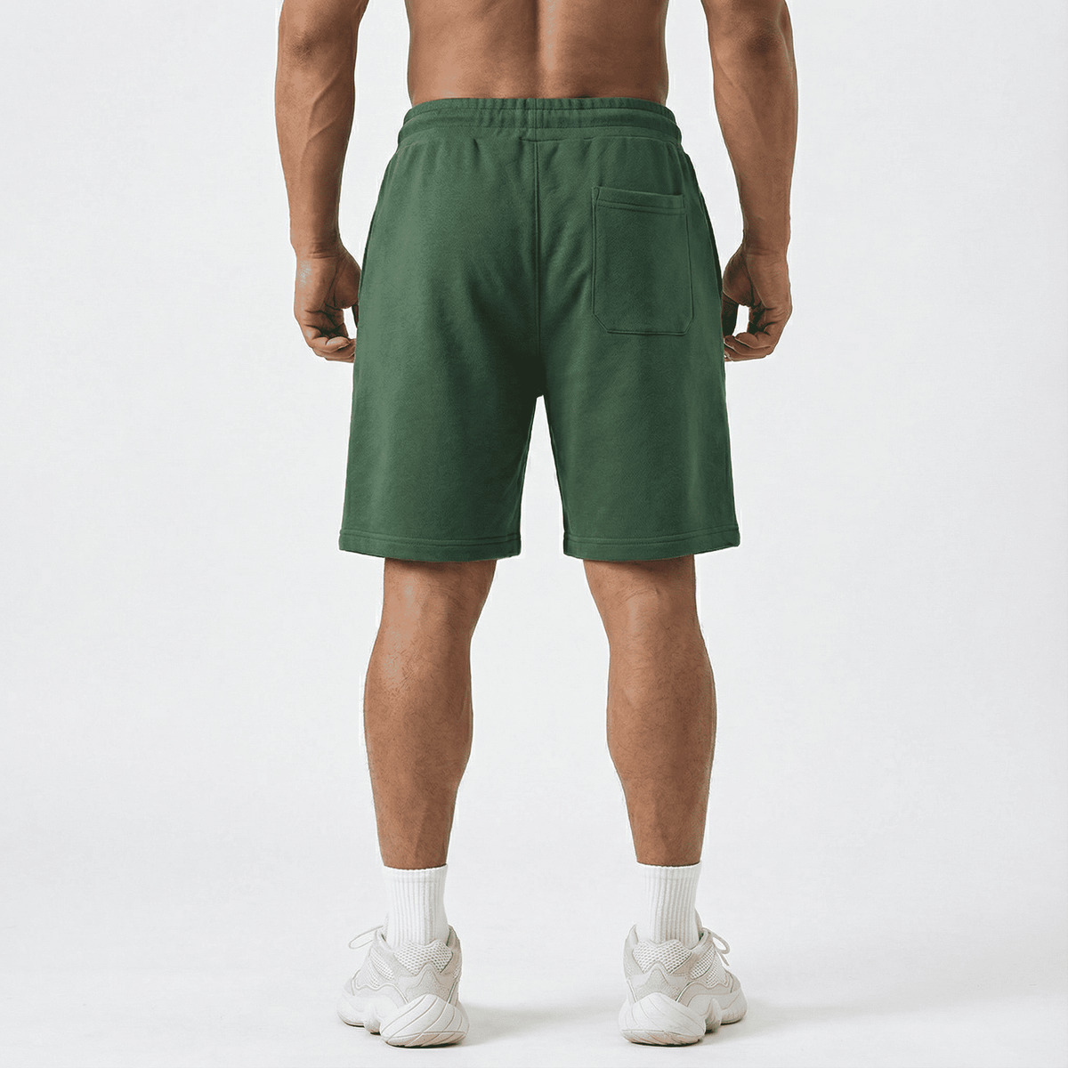 Bermuda 1818008 Verde De Algodón Para Hombre