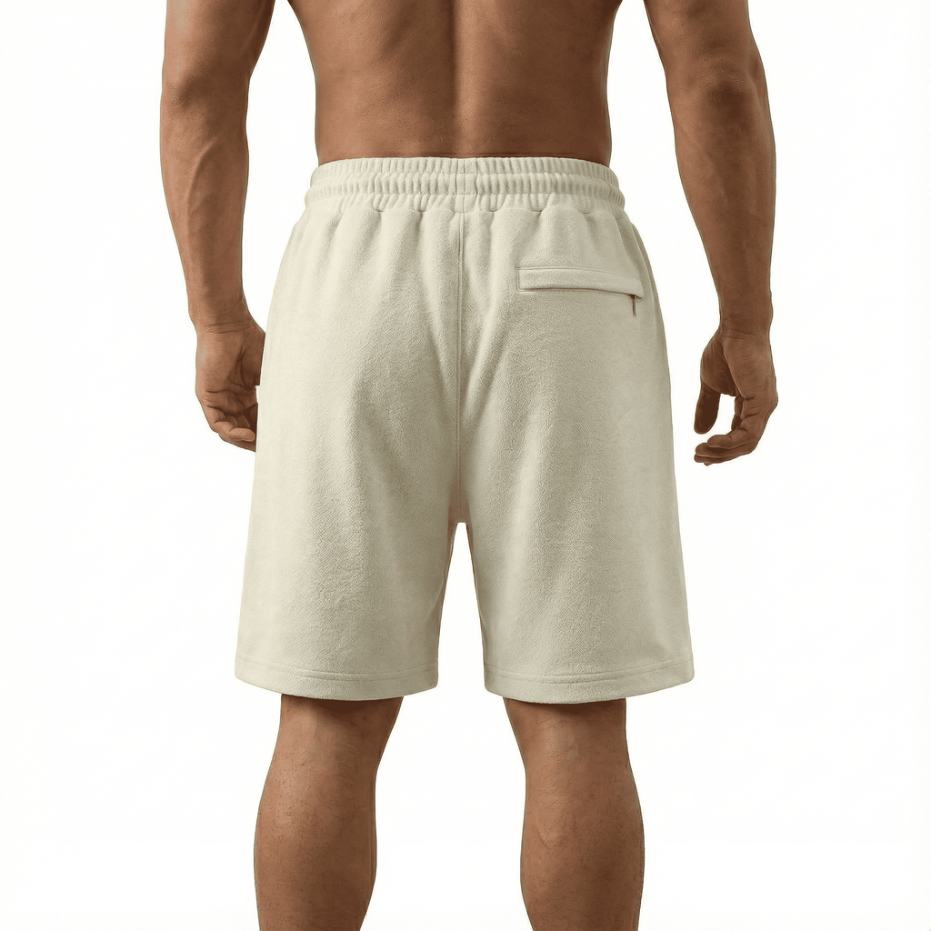 Bermuda 1818019 Crema De Algodón Para Hombre