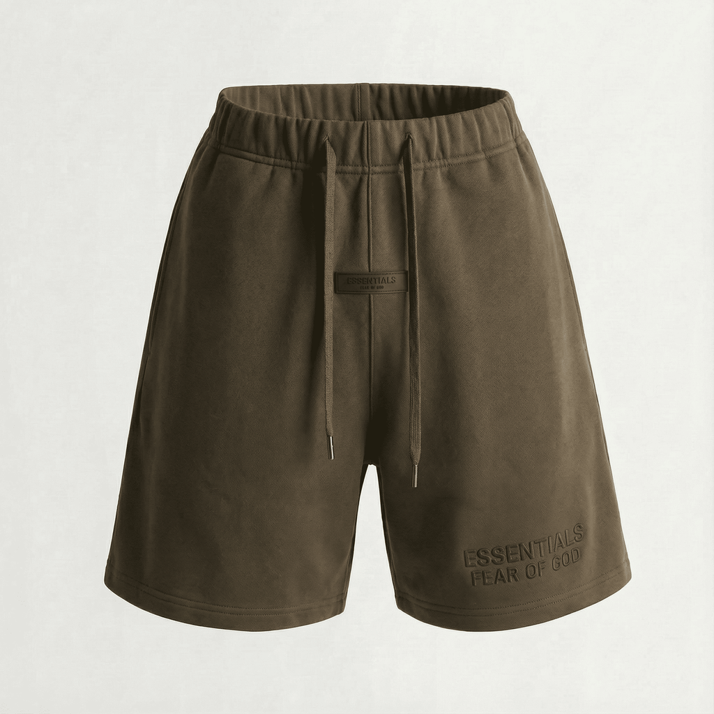 Bermuda 1818027 Gris/Verde De Algodón Para Hombre