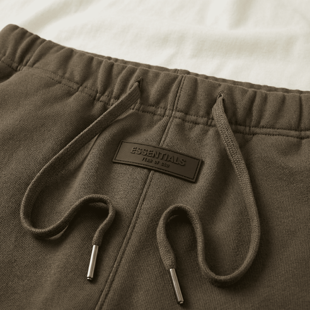Bermuda 1818027 Gris/Verde De Algodón Para Hombre