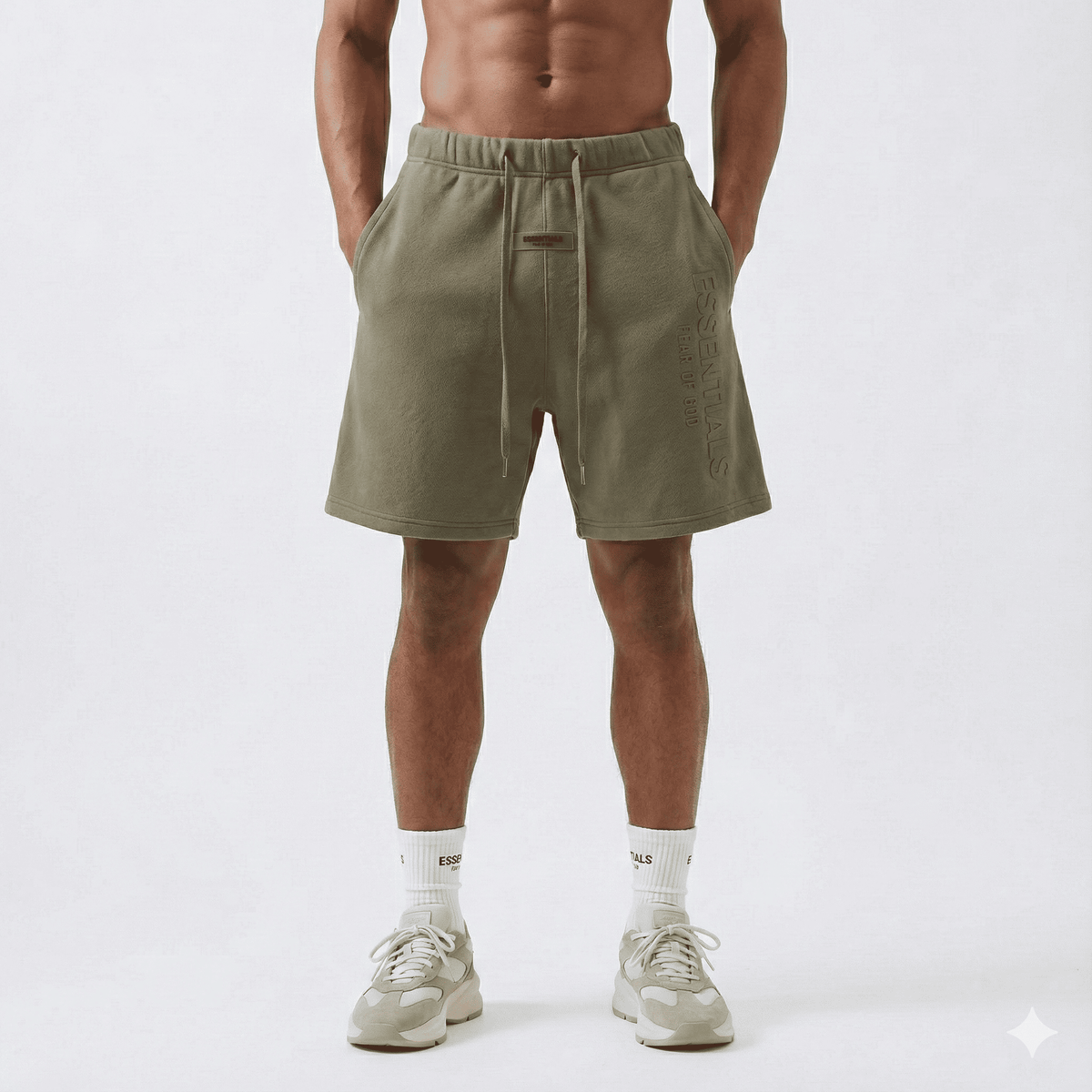 Bermuda 1818029 Verde De Algodón Para Hombre