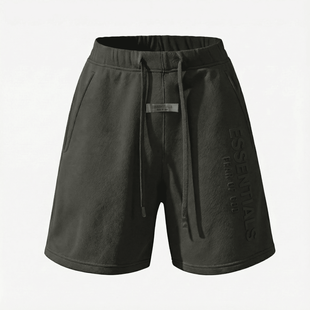 Bermuda 1818029 Negra De Algodón Para Hombre