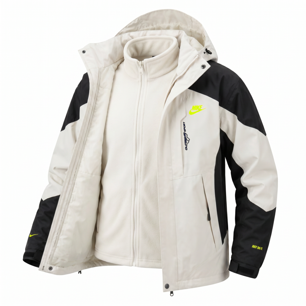 Chaqueta Deportiva Blanca Para Hombre Ref. 1818 (V2)