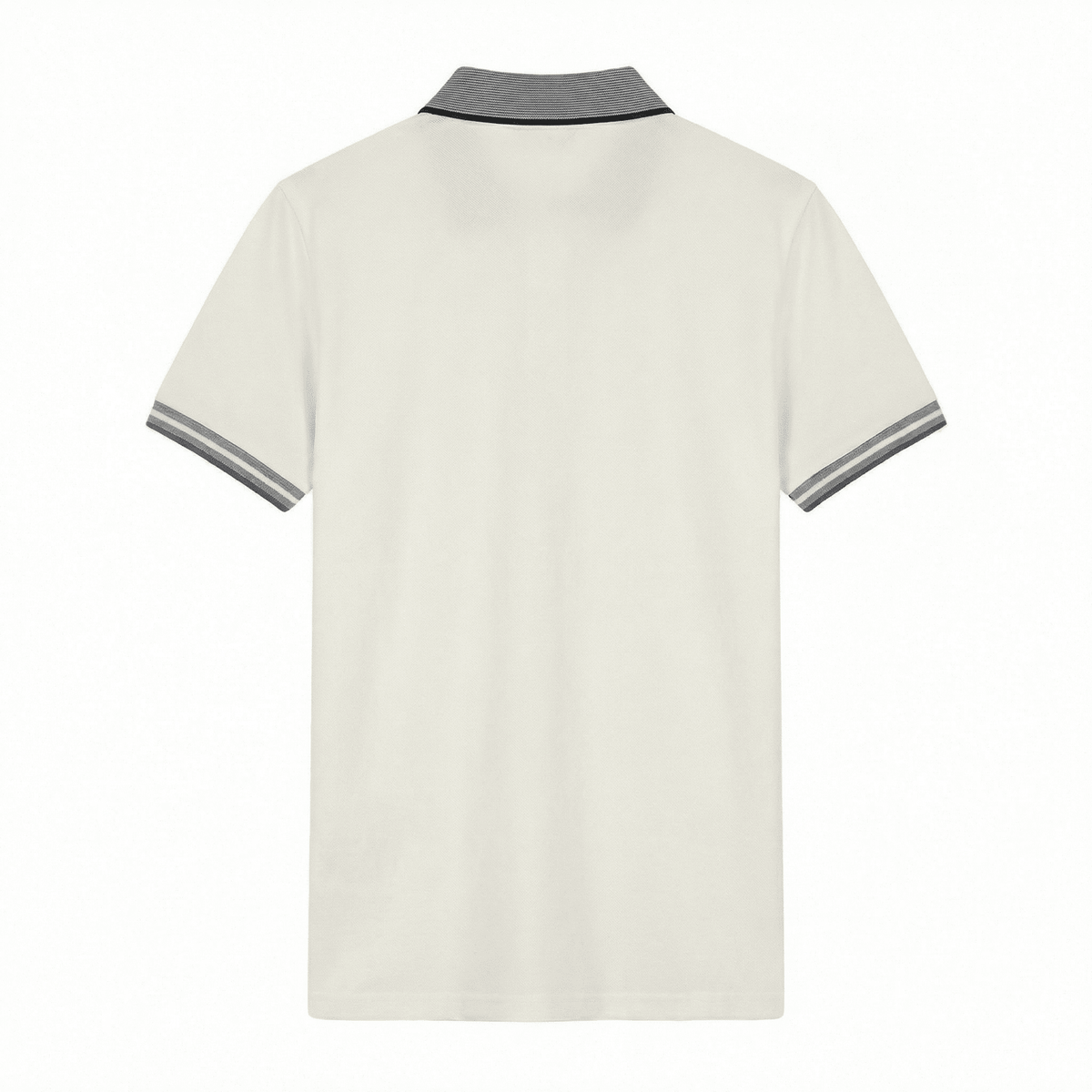 Camiseta 185017 Tipo Polo Crema Para Hombre