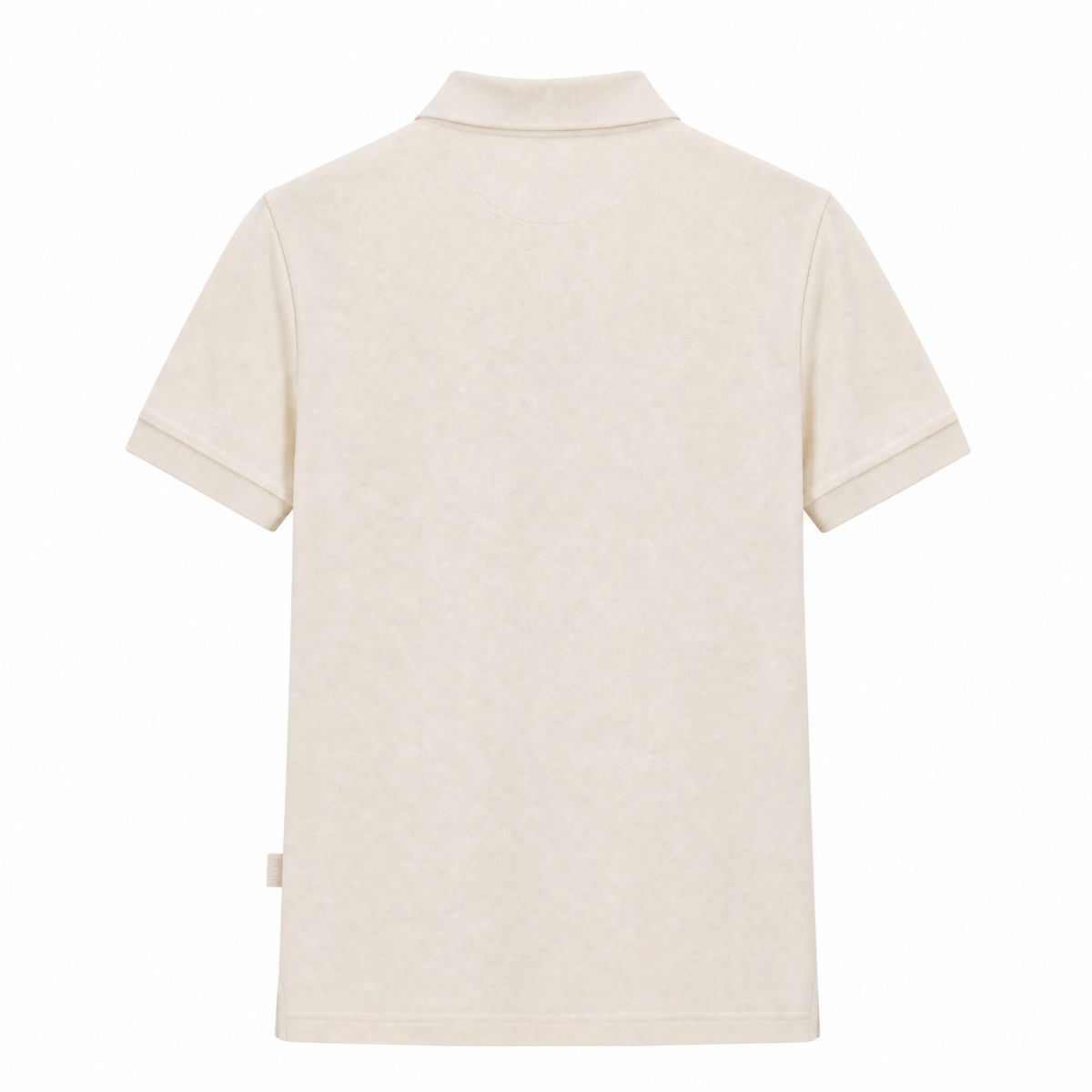 Camiseta 185025 Tipo Polo Crema para hombre