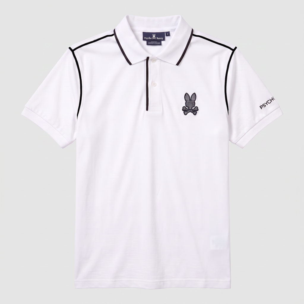 Camiseta 185033 Tipo Polo Blanco para hombre