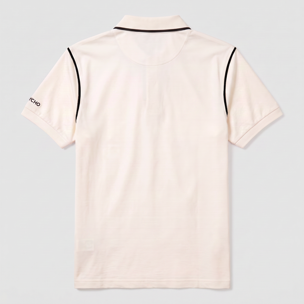 Camiseta 185033 Tipo Polo Crema para hombre