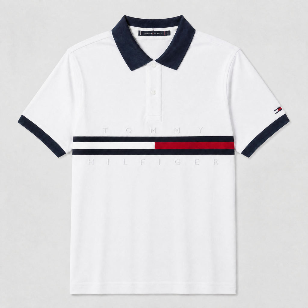 Camiseta 778112 Tipo Polo Blanco para hombre