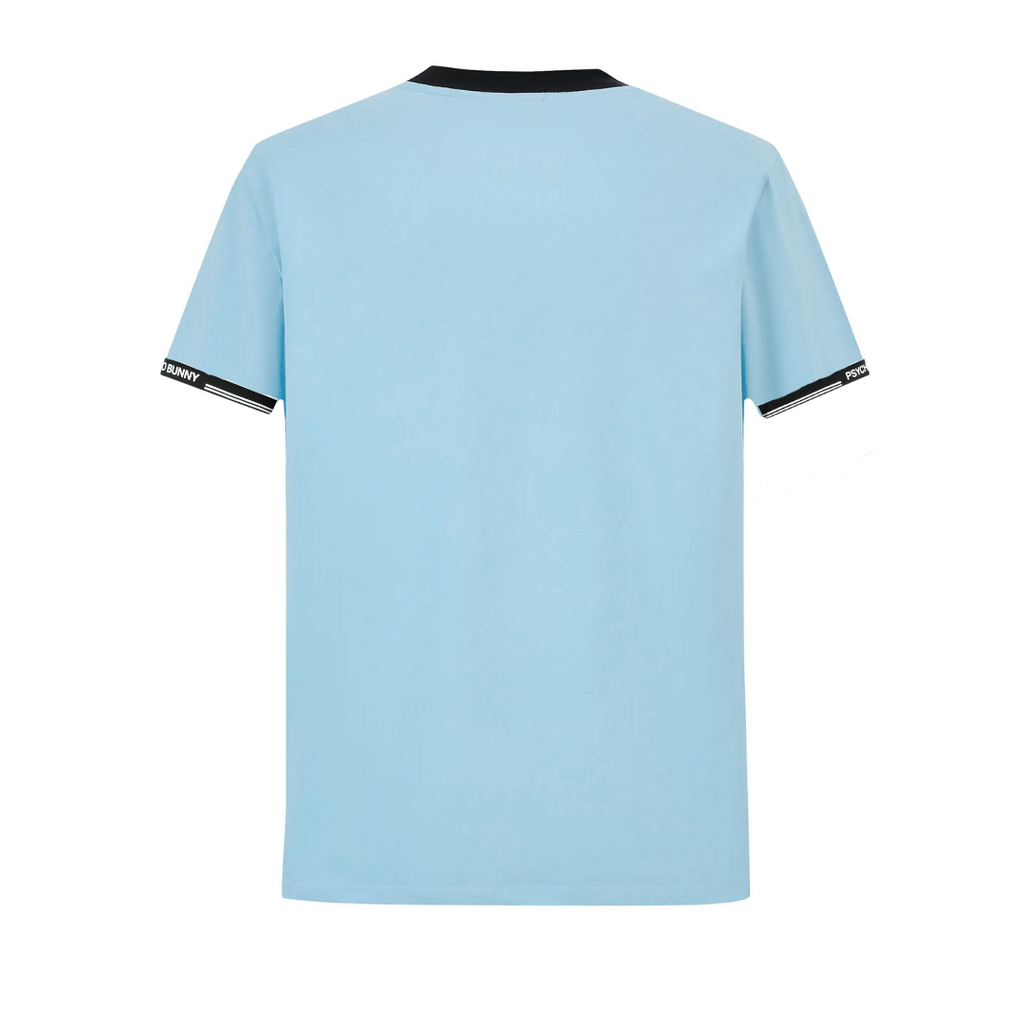 Camiseta 66632 Básica Azul Claro Para Hombre