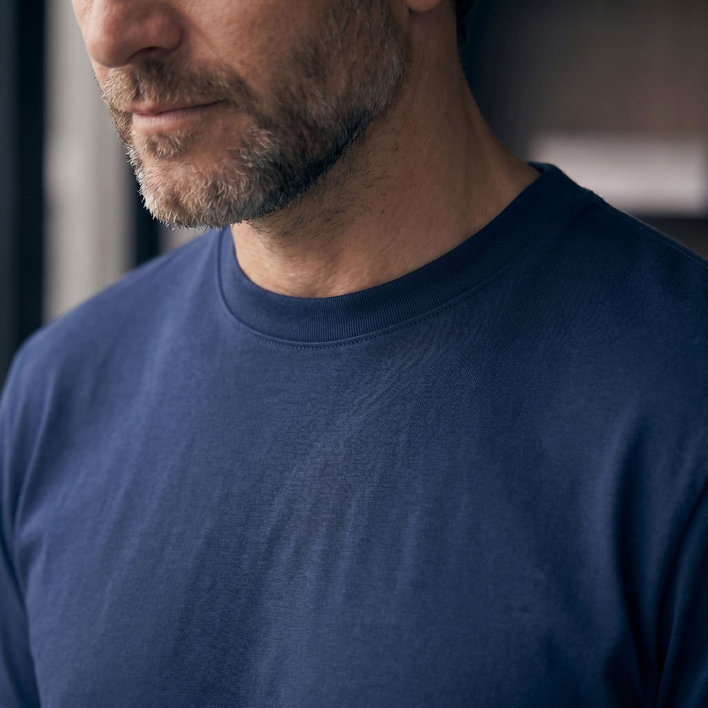 Camiseta 25D657-1 Azul Oscuro Para Hombre