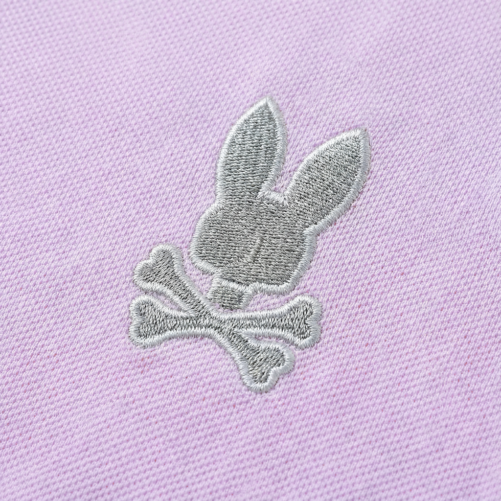 Camiseta 22335# Tipo Polo Morada Para Hombre