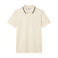 Camiseta 918011 Tipo Polo Crema para hombre