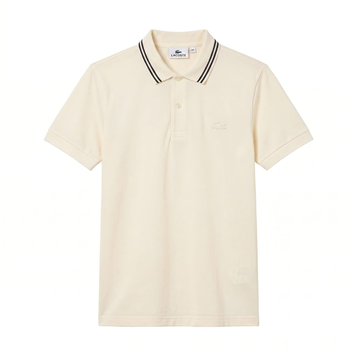 Camiseta 918011 Tipo Polo Crema para hombre