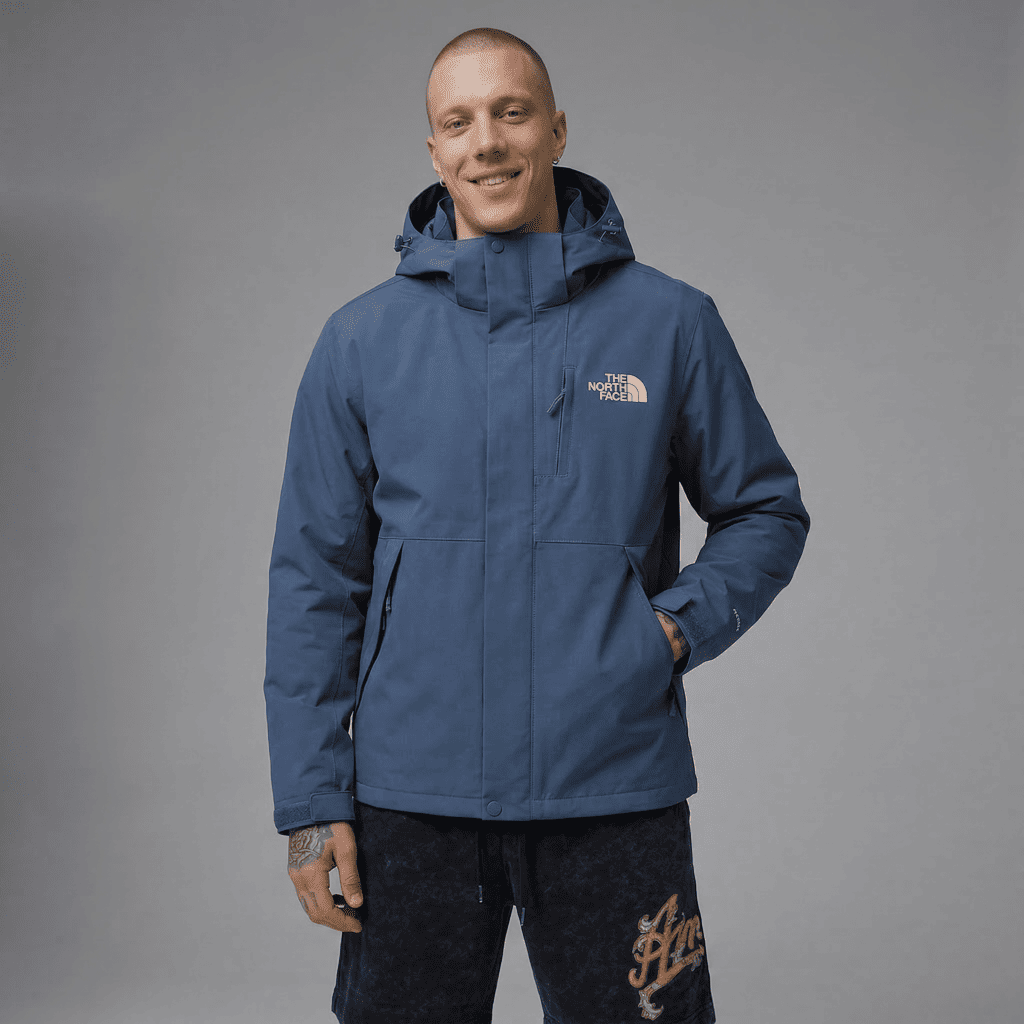 Chaqueta Deportiva Azul Oscuro Para Hombre Ref. 2599