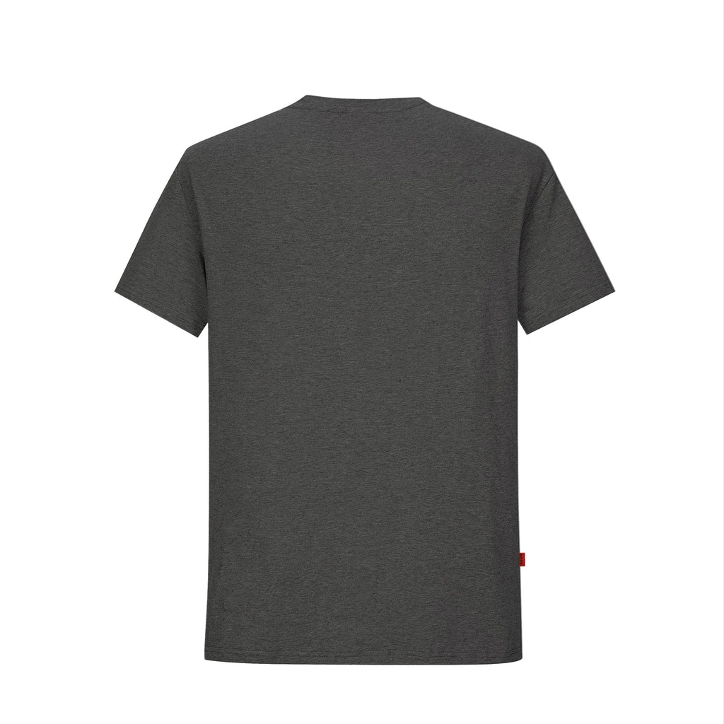 Camiseta 268080 Básica Gris Oscuro Para Hombre