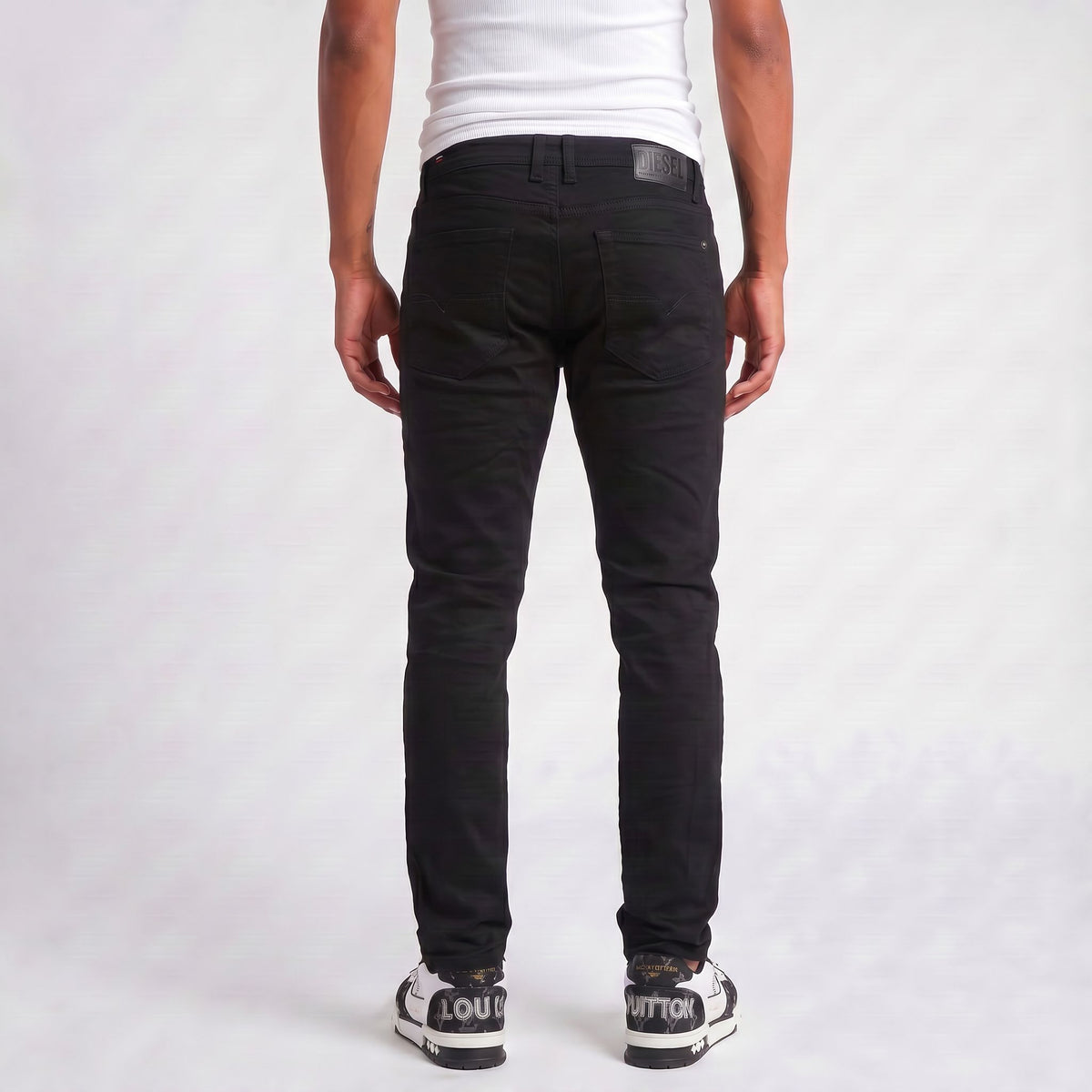 Jean DSL AH2116 Negro Para Hombre