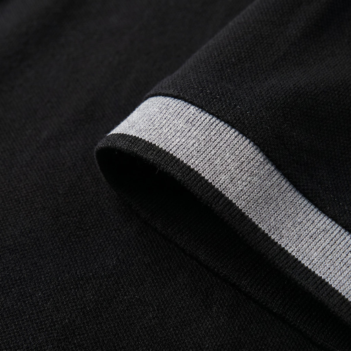Camiseta 918013 Tipo Polo Negro para hombre