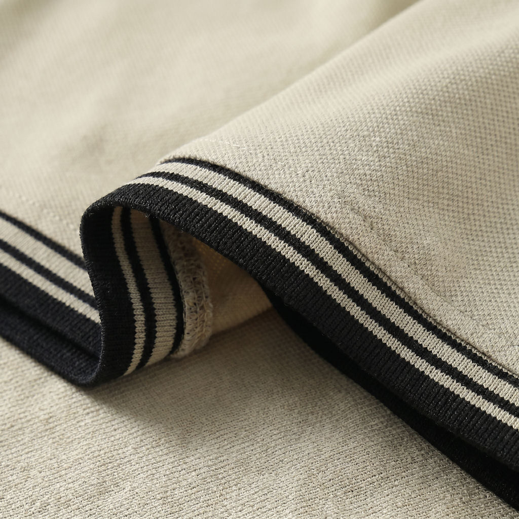 Camiseta 918022 Tipo Polo Khaki para hombre