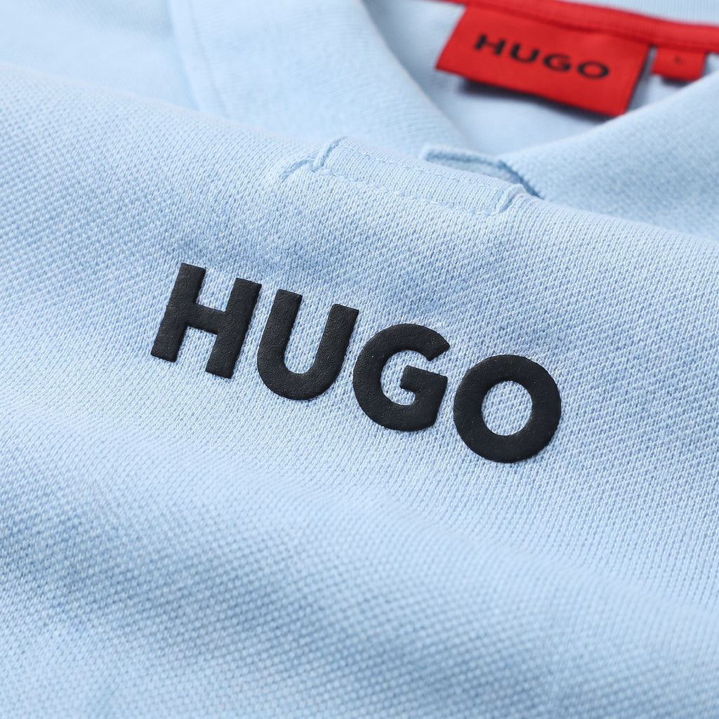 Camiseta 918005 Tipo Polo Azul Claro para hombre