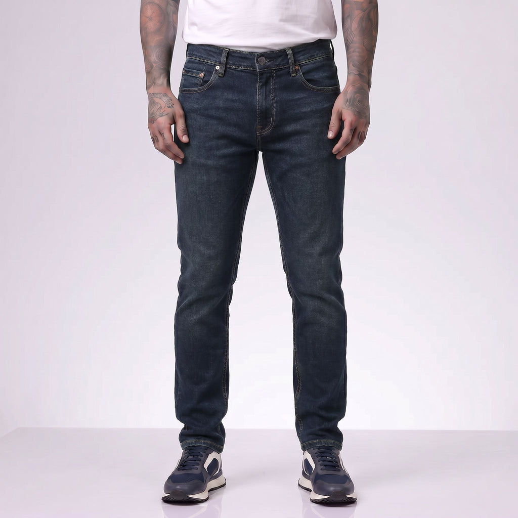 Jean LE CK072 Azul Para Hombre