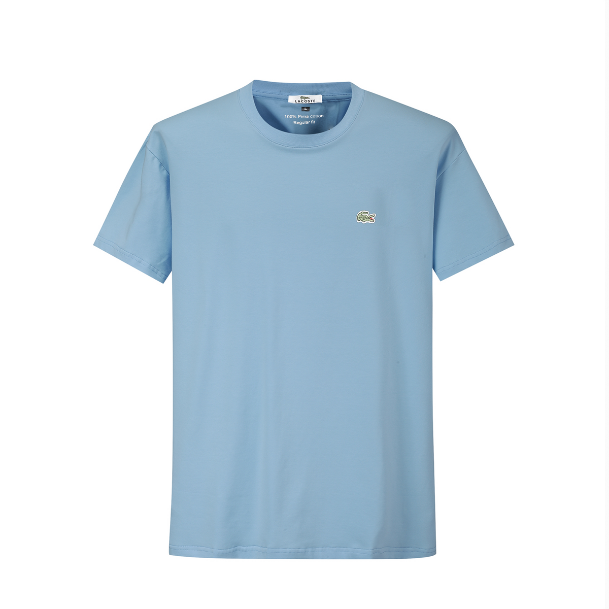 Camiseta 36090 Basica Azul Claro Para Hombre