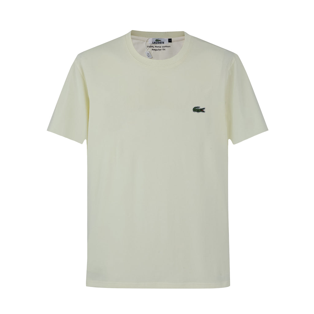 Camiseta 36090 Basica Cream  Para Hombre