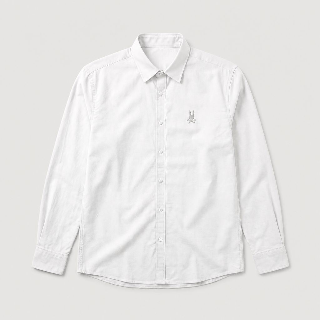 Camiseta 50021 Manga larga Crema para hombre