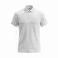 Camiseta 38032 Tipo Polo Blanca Para Hombre
