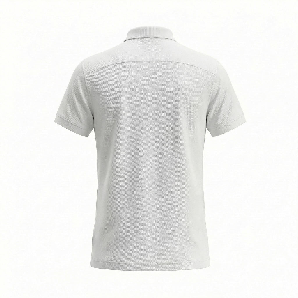 Camiseta 38032 Tipo Polo Blanca Para Hombre