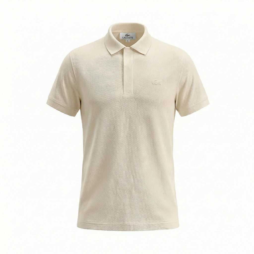 Camiseta 38032 Tipo Polo Crema Para Hombre