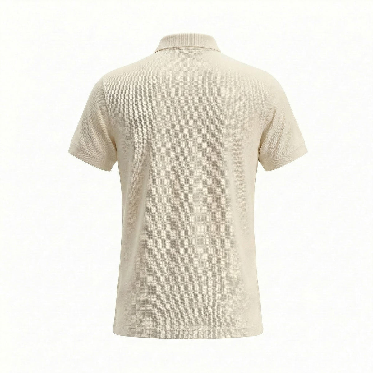 Camiseta 38032 Tipo Polo Crema Para Hombre
