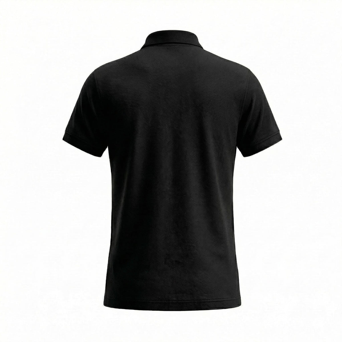 Camiseta 38032 Tipo Polo Negra  Para Hombre