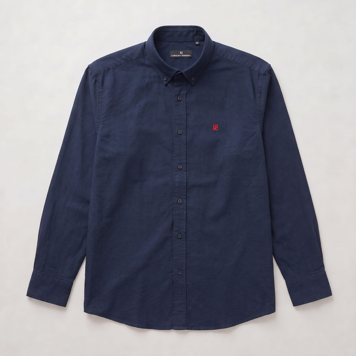 Camiseta 50018 Manga larga Azul Oscuro para hombre