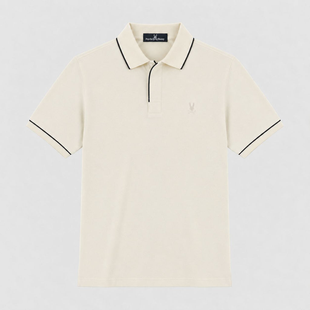 Camiseta 918017 Tipo Polo Crema para hombre