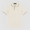 Camiseta 918017 Tipo Polo Crema para hombre