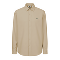 Camisa 50002 Crema Manga Larga para Hombre
