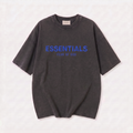 Camiseta 528001*1 Oversize Pickling Negra/Azul Para Hombre