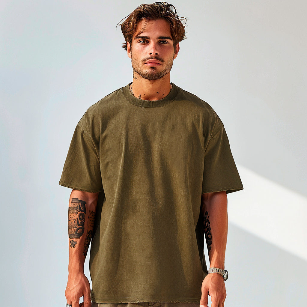 Camiseta 528001 Oversize Pickling Cafe Para Hombre