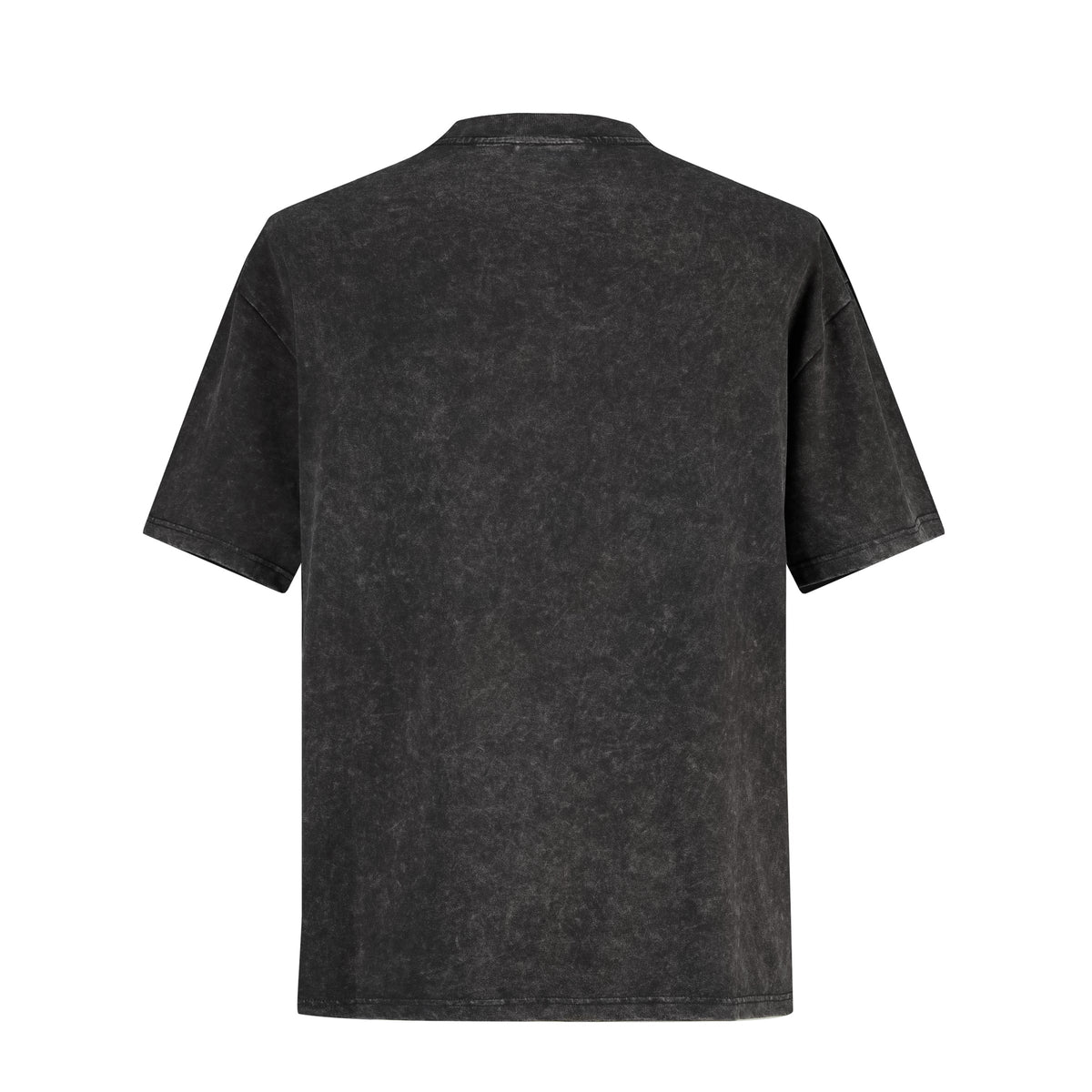 Camiseta 528001 Oversize Pickling Negra Para Hombre