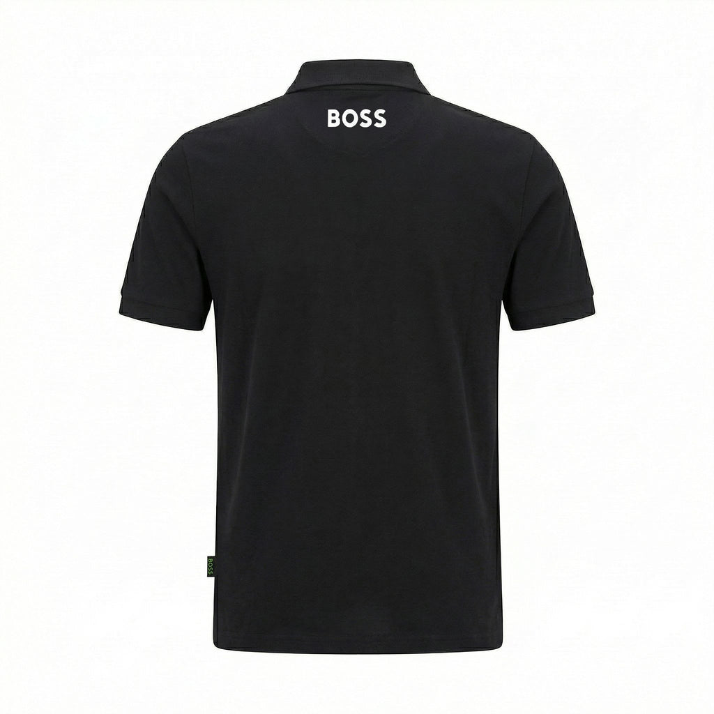 Camiseta 918006 Tipo Polo Negro para hombre