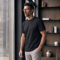 Camiseta 25D657-1 Negro Para Hombre