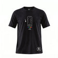 Camiseta 921012 Estampada Negra para hombre