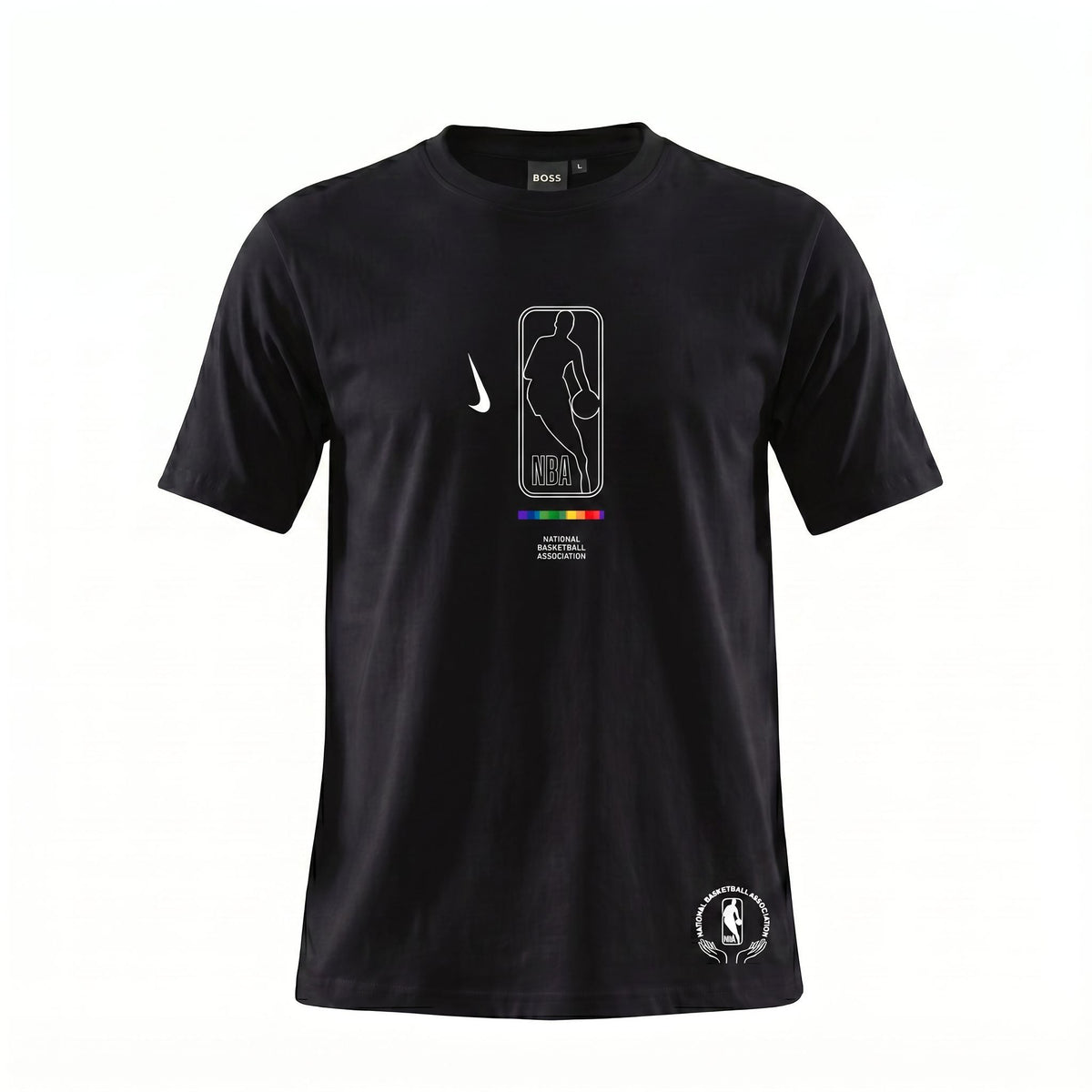 Camiseta 921012 Estampada Negra para hombre