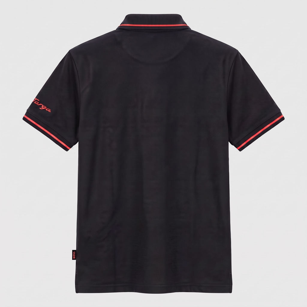 Camiseta 185023 Tipo Polo Negro para hombre