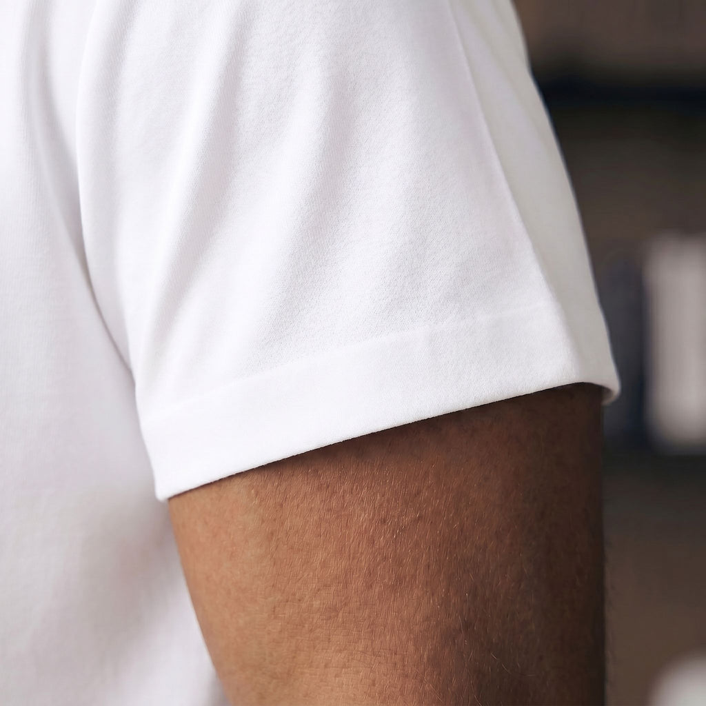 Camiseta 25D657-1 Blanco Para Hombre