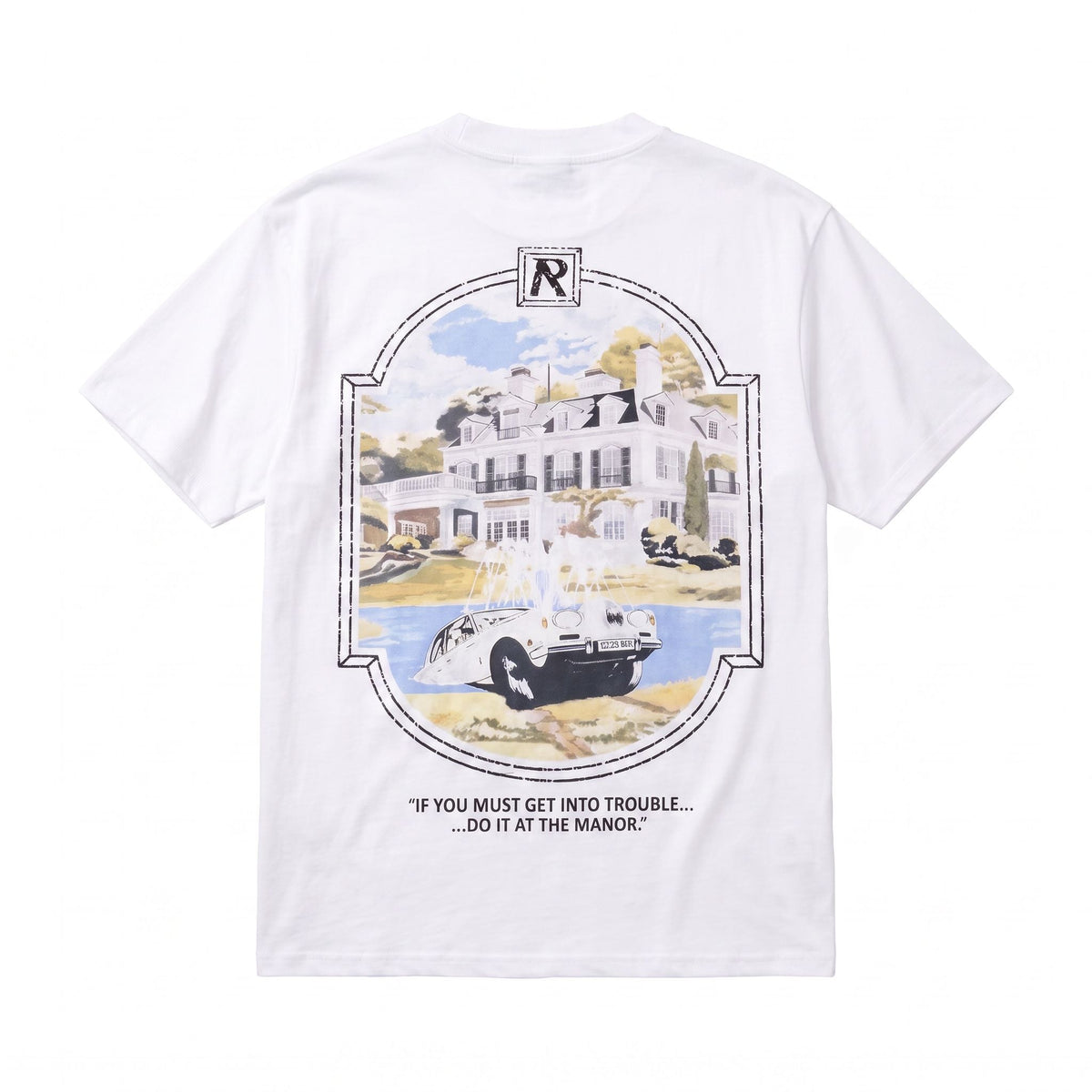 Camiseta 788452 Oversize Blanco para hombre